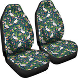 Pelican Pattern Print Design 05 Universal Fit Car Seat Covers
