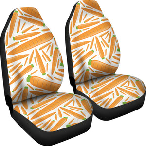 Carrot Pattern Print Design 02 Universal Fit Car Seat Covers
