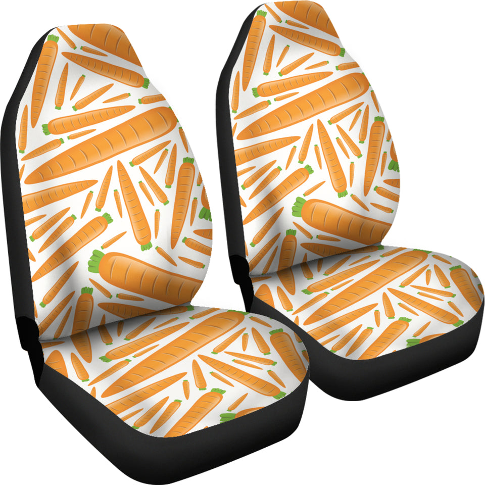 Carrot Pattern Print Design 02 Universal Fit Car Seat Covers