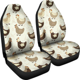 Cute Rooster Chicken Cock  Universal Fit Car Seat Covers