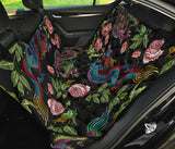 Dragons Flower Pattern Dog Car Seat Covers