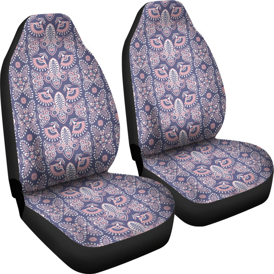 Indian Batik Style Pattern Universal Fit Car Seat Covers