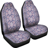 Indian Batik Style Pattern Universal Fit Car Seat Covers