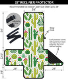 Cactus pattern Recliner Cover Protector
