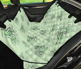 Broccoli Sketch Pattern Dog Car Seat Covers