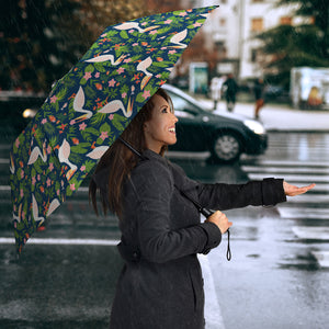 Pelican Pattern Print Design 05 Umbrella