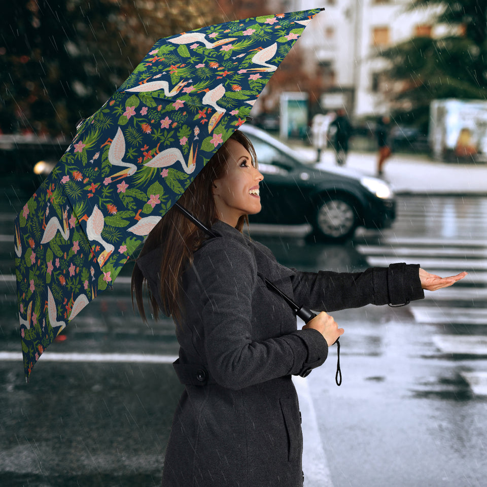 Pelican Pattern Print Design 05 Umbrella