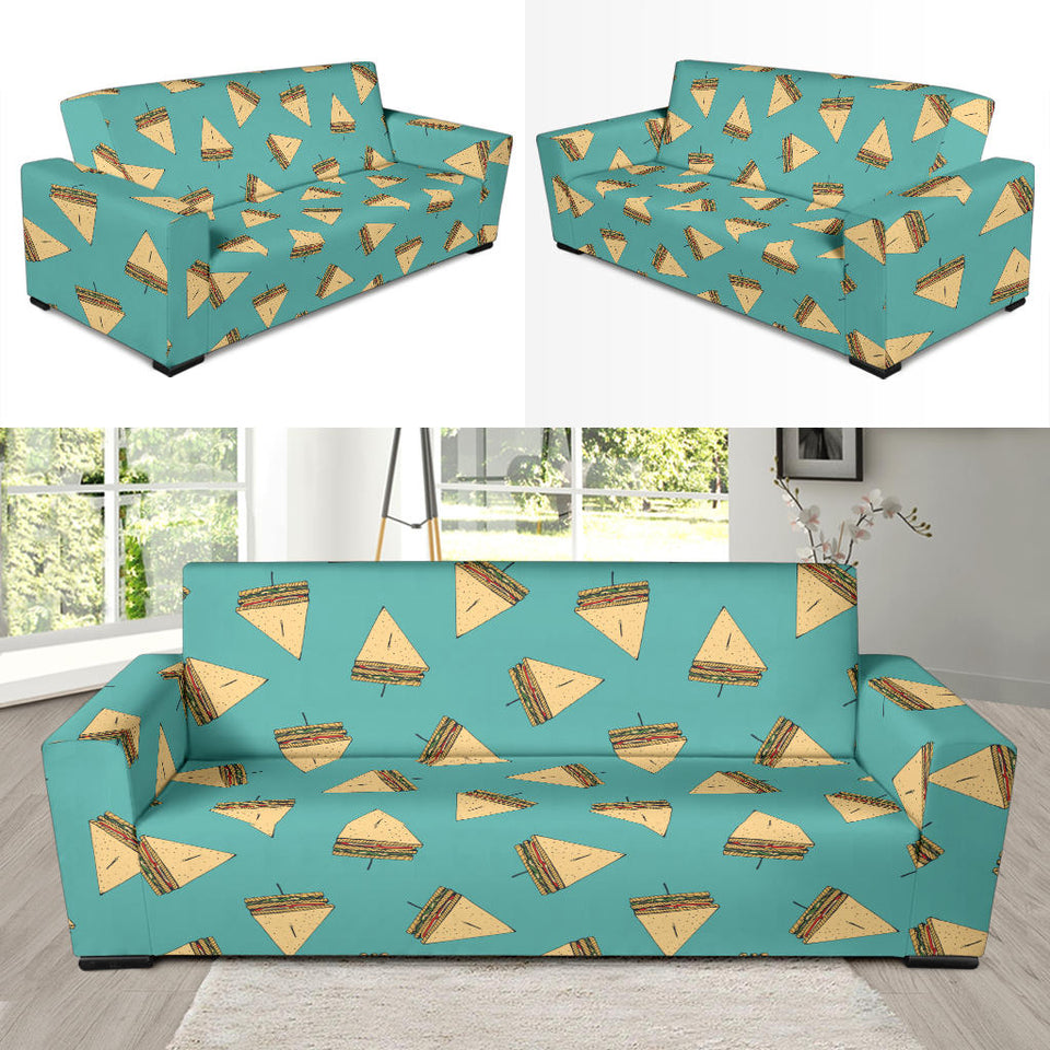 Sandwich Pattern Print Design 03  Sofa Slipcover