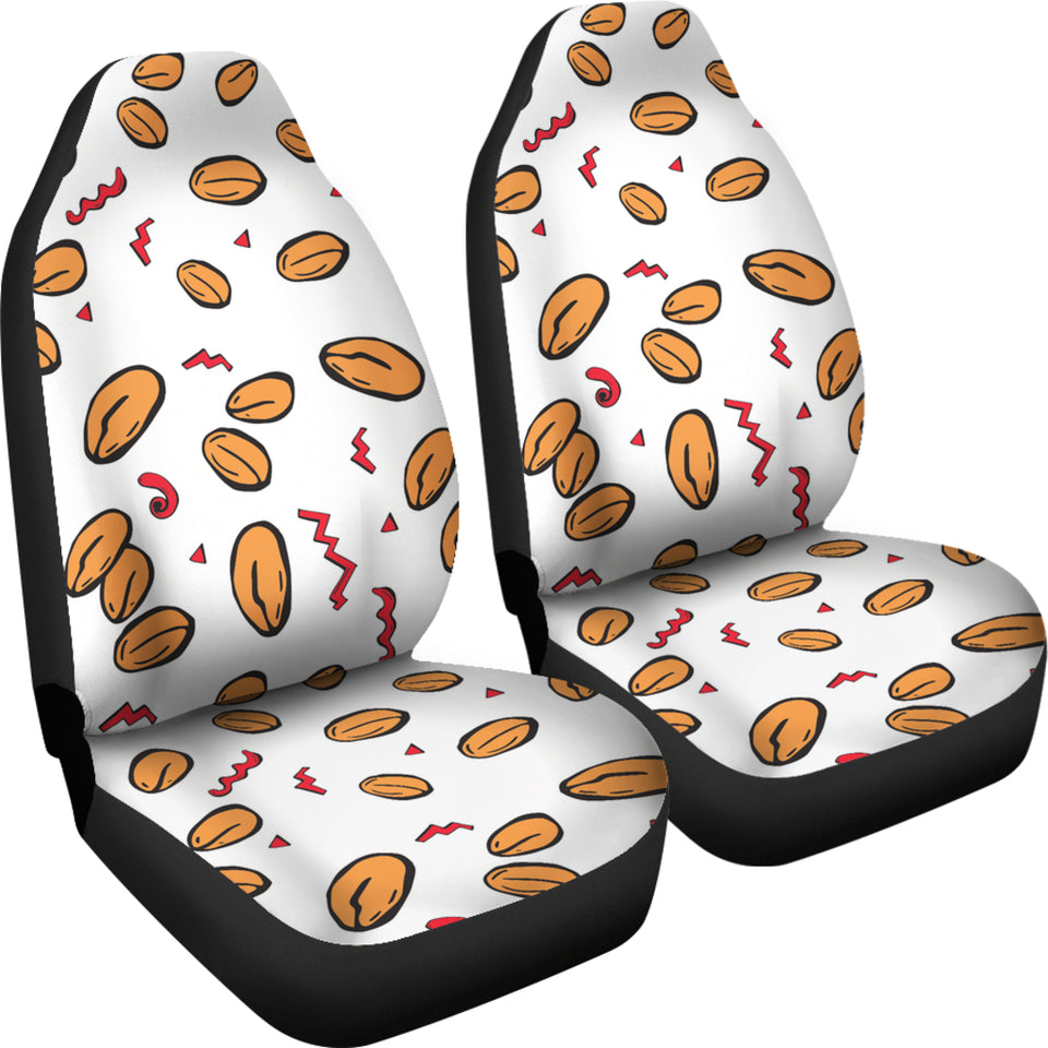 Peanuts Pattern Background  Universal Fit Car Seat Covers