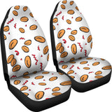 Peanuts Pattern Background  Universal Fit Car Seat Covers