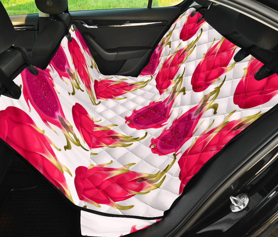 Dragon Fruits Design Pattern Dog Car Seat Covers