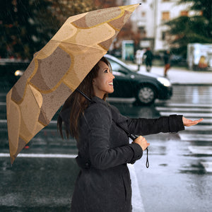 Bread Toast Pattern Print Design 04 Umbrella