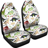 Cute Dinosaurs Pattern Universal Fit Car Seat Covers