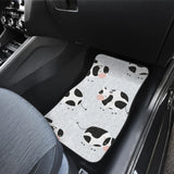 Cute Cows Pattern Front And Back Car Mats