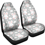 Rabbit Cloud Pattern  Universal Fit Car Seat Covers