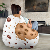 Chocolate Chip Cookie Pattern Bean Bag Cover