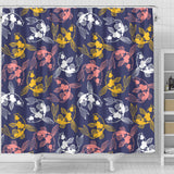 Koi Fish Carp Fish Pattern Shower Curtain Fulfilled In US