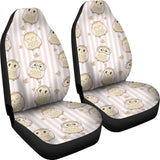 Cute Owl Leaf Universal Fit Car Seat Covers