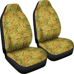 Corn Pattern Print Design 01 Universal Fit Car Seat Covers
