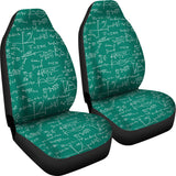 Math Pattern Print Design 01 Universal Fit Car Seat Covers
