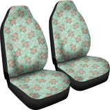 Hippopotamus Pattern Print Design 02 Universal Fit Car Seat Covers