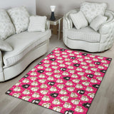 Guinea Pig Pattern Print Design 01 Area Rug