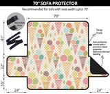 Ice cream cone pattern Sofa Cover Protector