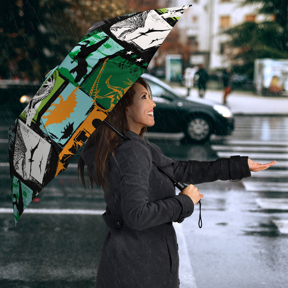 Dinosaurs Print Pattern Umbrella