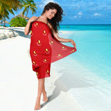 Strawberry Texture Skin Pattern Sarong