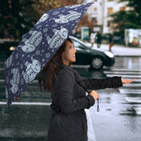 Elephant Tribal Design Pattern Umbrella