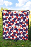 Kangaroo Australian Pattern Premium Quilt