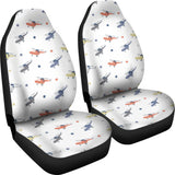 Cute Helicopter Star Pattern Universal Fit Car Seat Covers