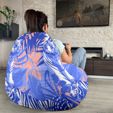 White Bengal Tigers Pattern Bean Bag Cover