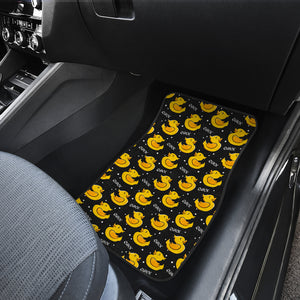 Duck Toy Pattern Print Design 05 Front Car Mats
