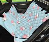 Cute Cow Flower Pattern Dog Car Seat Covers