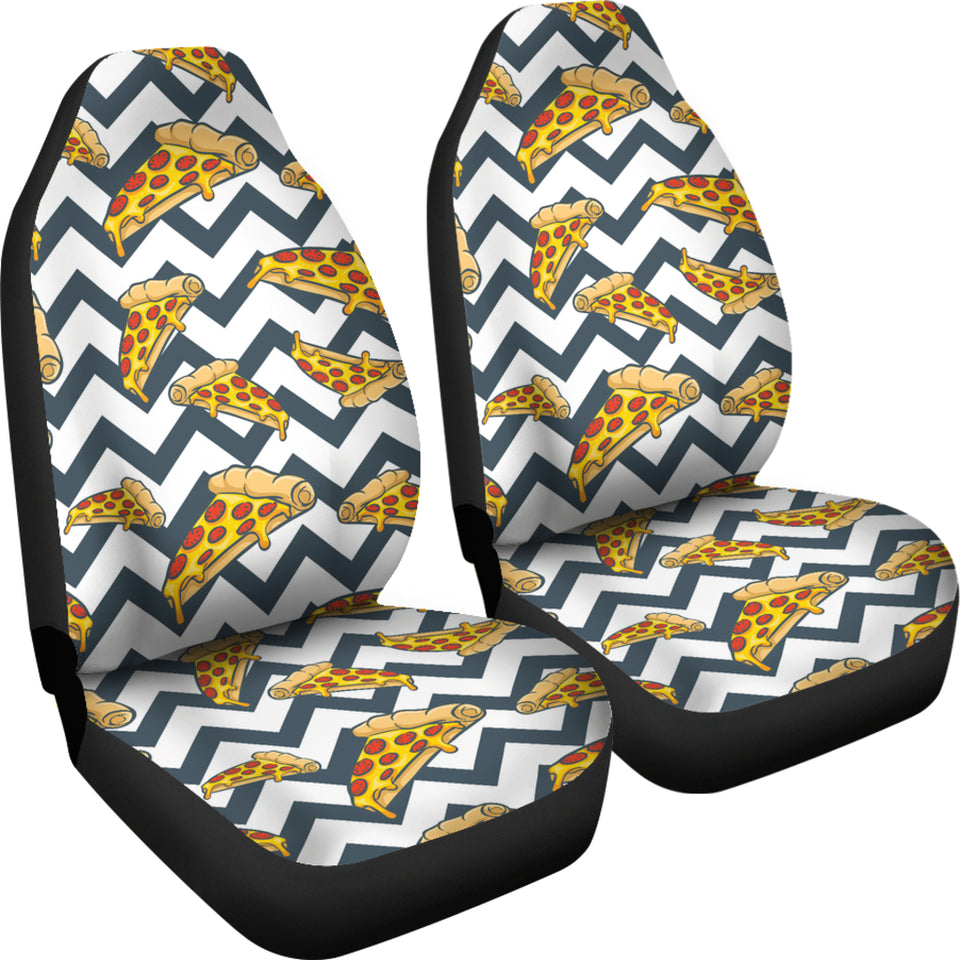 Pizza Design Pattern  Universal Fit Car Seat Covers