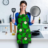 Frog Waterlily Pattern Adjustable Apron