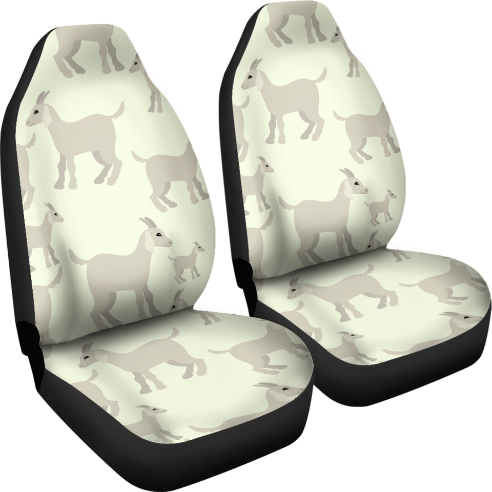 Little Young Goat Pattern Universal Fit Car Seat Covers