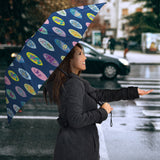 Surfboard Pattern Print Design 03 Umbrella