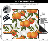 Oranges pattern background Sofa Cover Protector