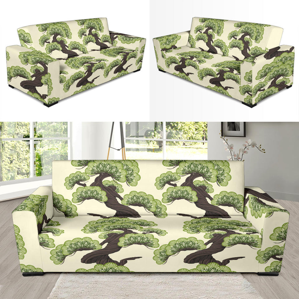 Bonsai Pattern Sofa Slipcover