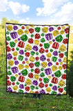 Dice Pattern Print Design 03 Premium Quilt