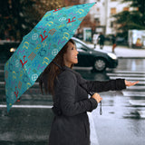 Math Pattern Print Design 02 Umbrella
