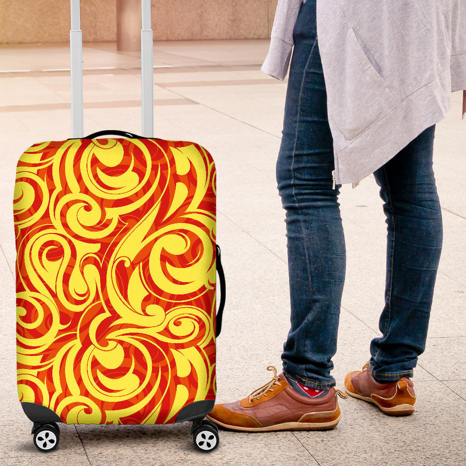 Fire Flame Design Pattern Luggage Covers