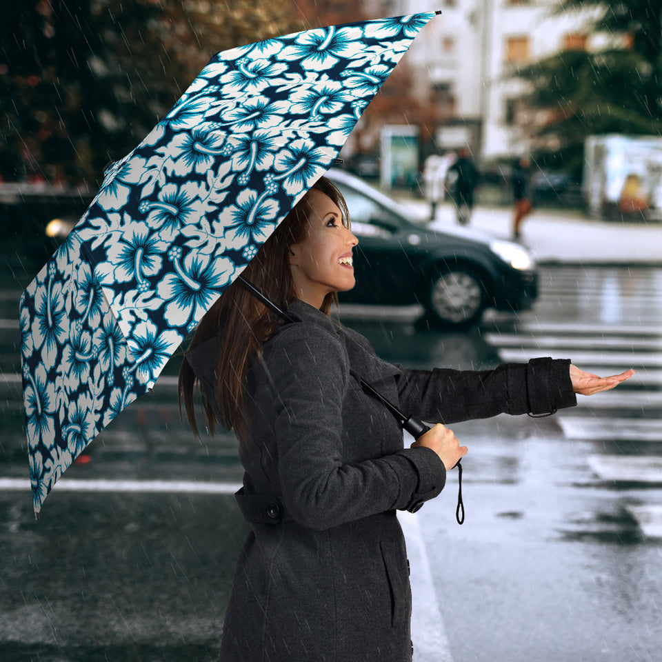 Hibiscus Pattern Print Design 04 Umbrella