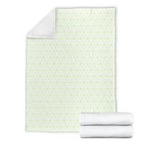 Cucumber Pattern Background Premium Blanket