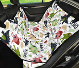 Cute Dinosaurs Pattern Dog Car Seat Covers