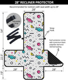 Candy design pattern Recliner Cover Protector