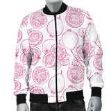 Sketch Guava Pattern Men'S Bomber Jacket