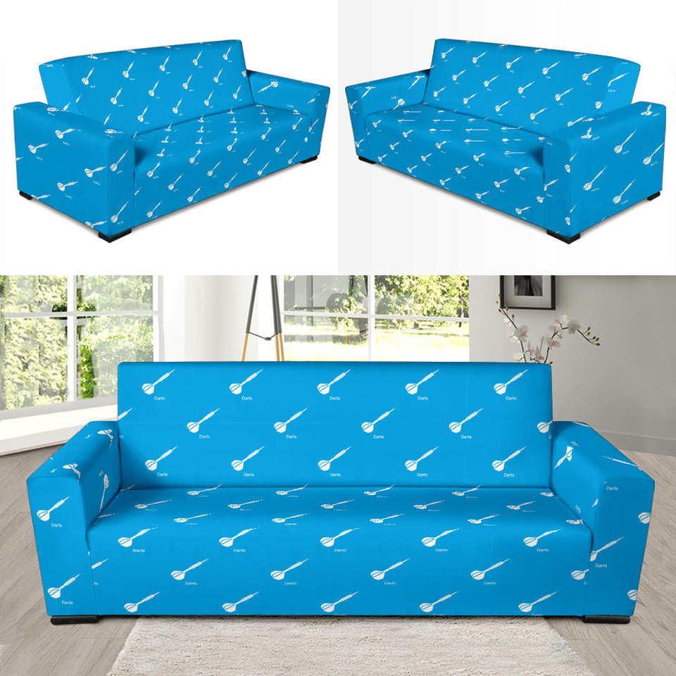 Darts Pattern Print Design 05 Sofa Slipcover